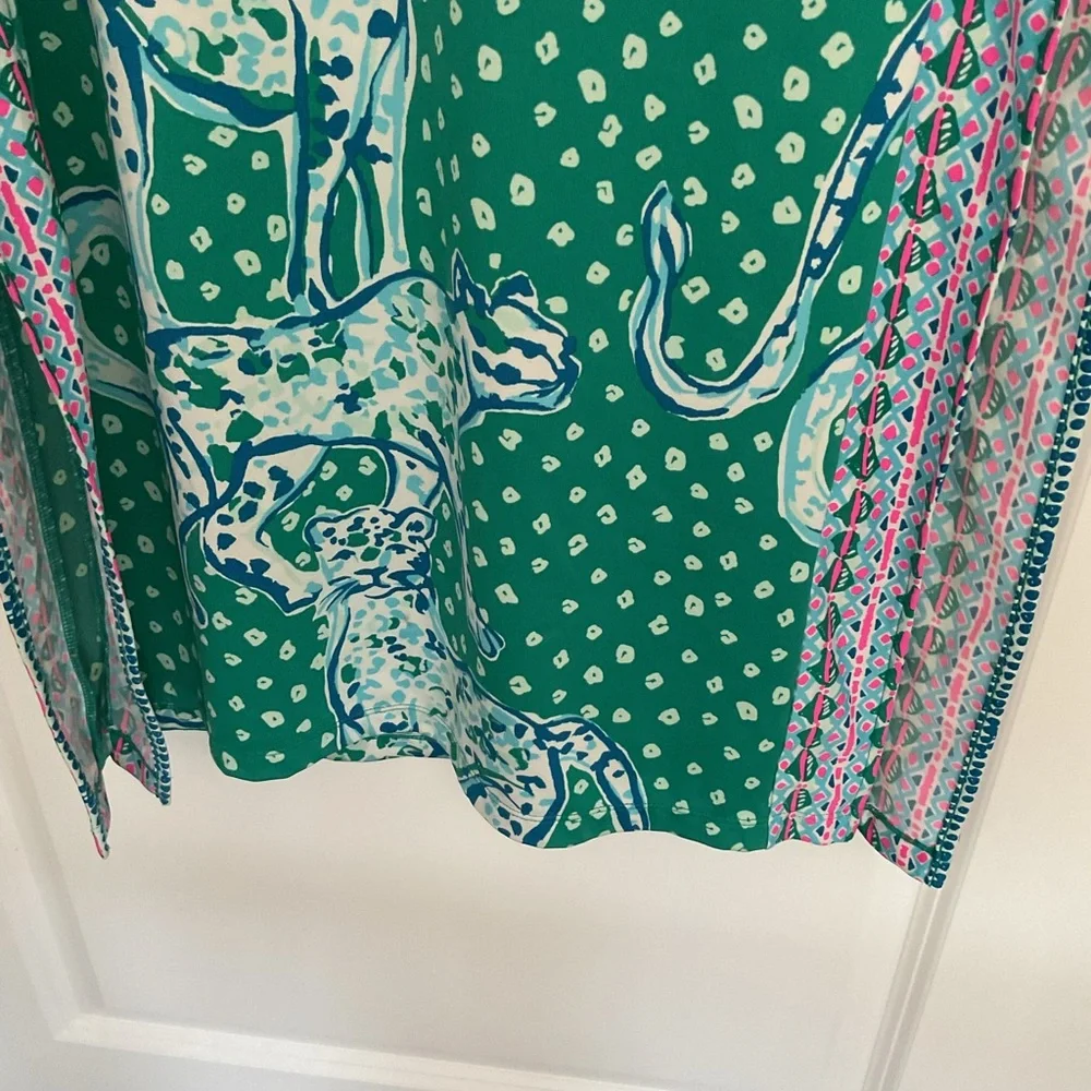 Lilly Pulitzer “ On the Prowl” maxi S4 dress - Picture 6 of 7